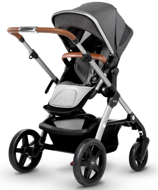 Silver Cross Wave Single-to-Double Stroller 2018 Granite - SX2072-GRUS1-CMP
