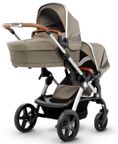 Silver Cross Wave Single-to-Double Stroller 2018 Linen