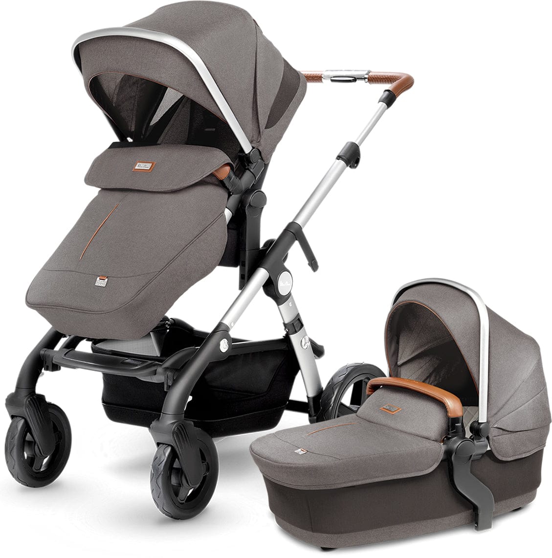 Silver Cross Wave Stroller 2018 Sable - SX2074-SBUS1-CMP