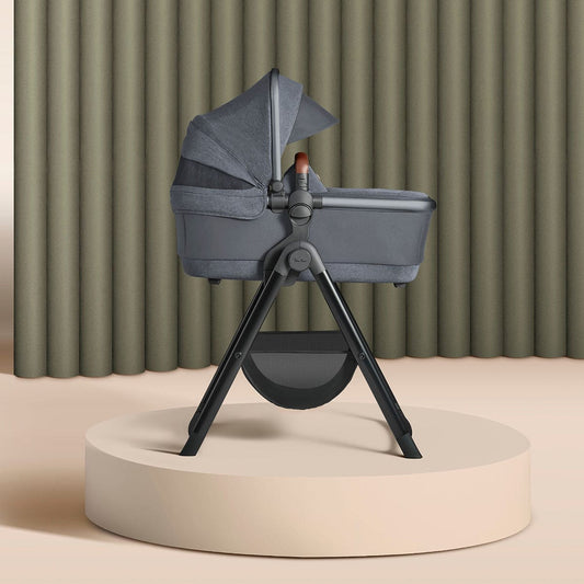 Silver Cross Wave Tandem Bassinet - Lunar - SX2277-LUUS