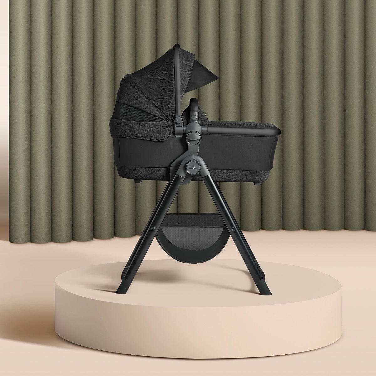 Silver Cross Wave Tandem Bassinet - Onyx - SX2277-OXUS