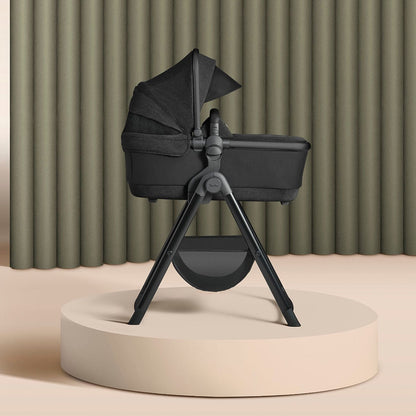 Silver Cross Wave Tandem Bassinet - Onyx - SX2277-OXUS
