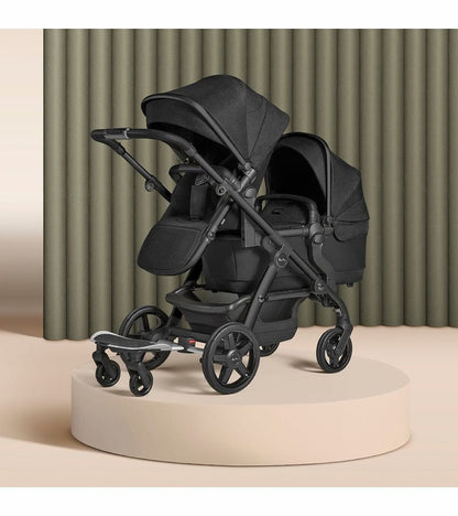 Silver Cross Wave Double Stroller Bundle - Lunar - SX2280-LUUS-SX2278-LUUS
