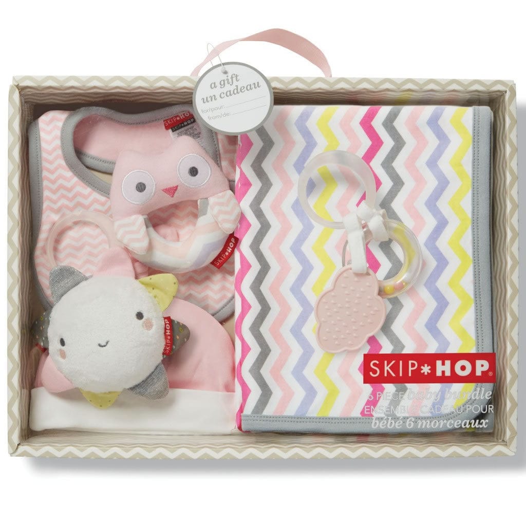 Skip Hop 6-Piece Baby Bundle - Pink - 279910