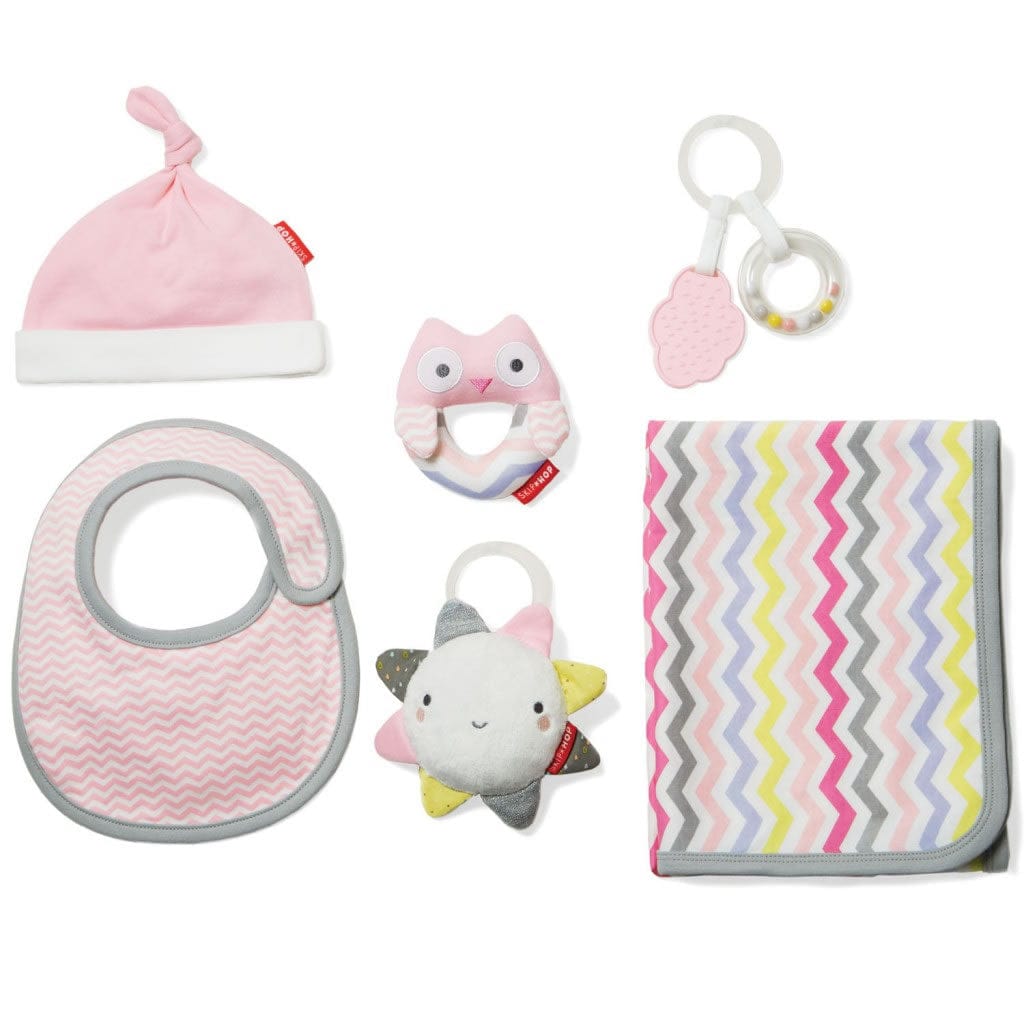 Skip Hop 6-Piece Baby Bundle - Pink - 279910