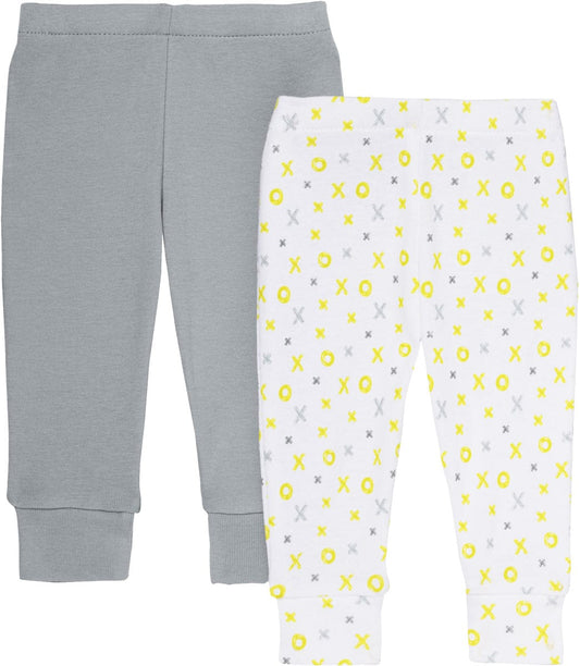 Skip Hop ABC-123 Baby Pants Set - Grey (3 Months) - 279405-3M