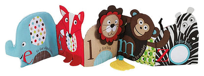 Skip Hop Alphabet Zoo Soft Unfolding Activity Book - 307301