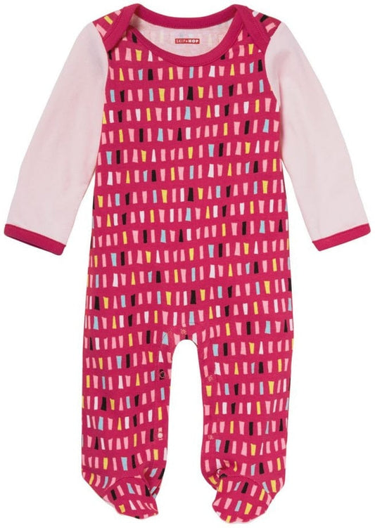 Skip Hop Baby Says Footie - Confetti (Newborn) - 279501-NB