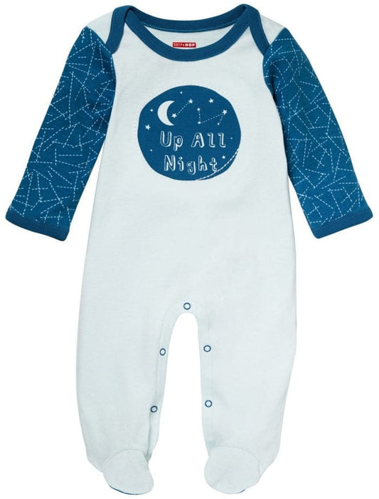 Skip Hop Baby Says Footie, Up All Night - Galaxy (Newborn) - 279500-NB