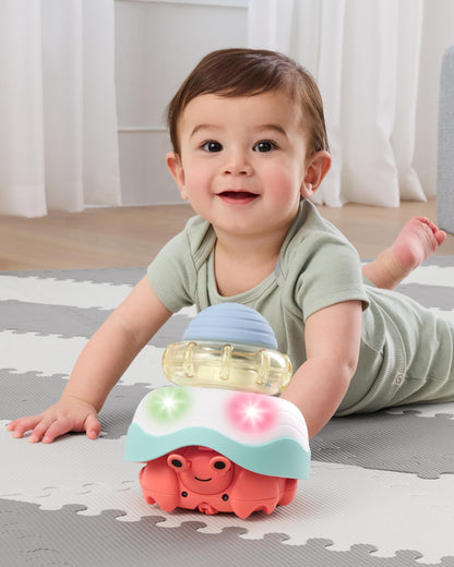 Skip Hop Baby Stack & Crawl 4-in-1 Crab Baby Crawl Toy - 9Q332410
