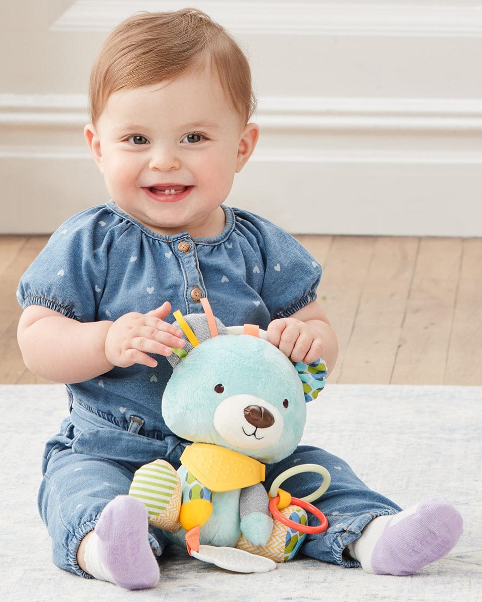 Skip Hop Bandana Buddies Activity Toy - Bear - 9M831010