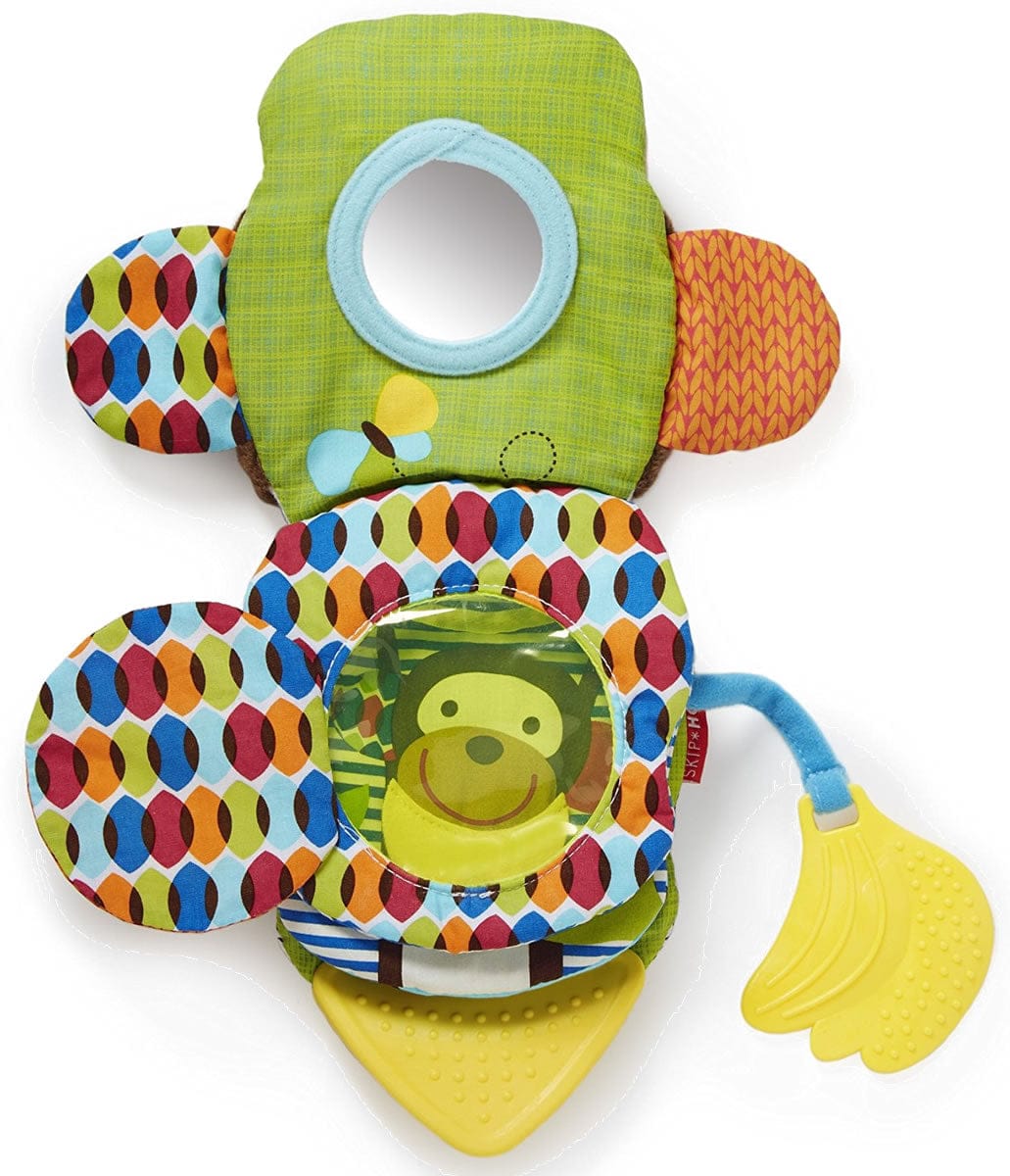 Skip Hop Bandana Buddies Baby Puppetbook - Monkey - 306251