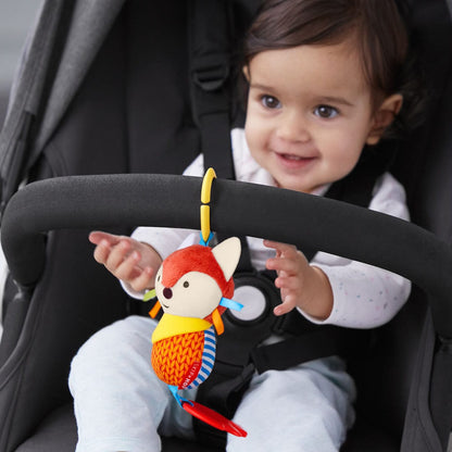 Skip Hop Bandana Buddies Chime & Teethe Toy - Fox - 305407