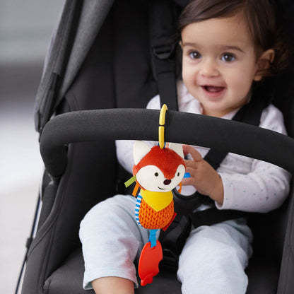 Skip Hop Bandana Buddies Chime & Teethe Toy - Fox - 305407