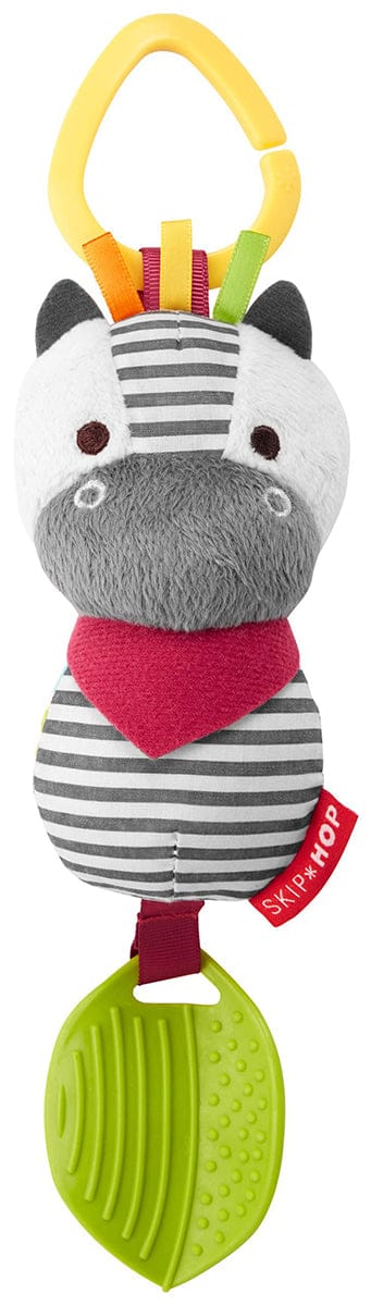 Skip Hop Bandana Buddies Chime & Teethe Toy - Zebra - 9K160910