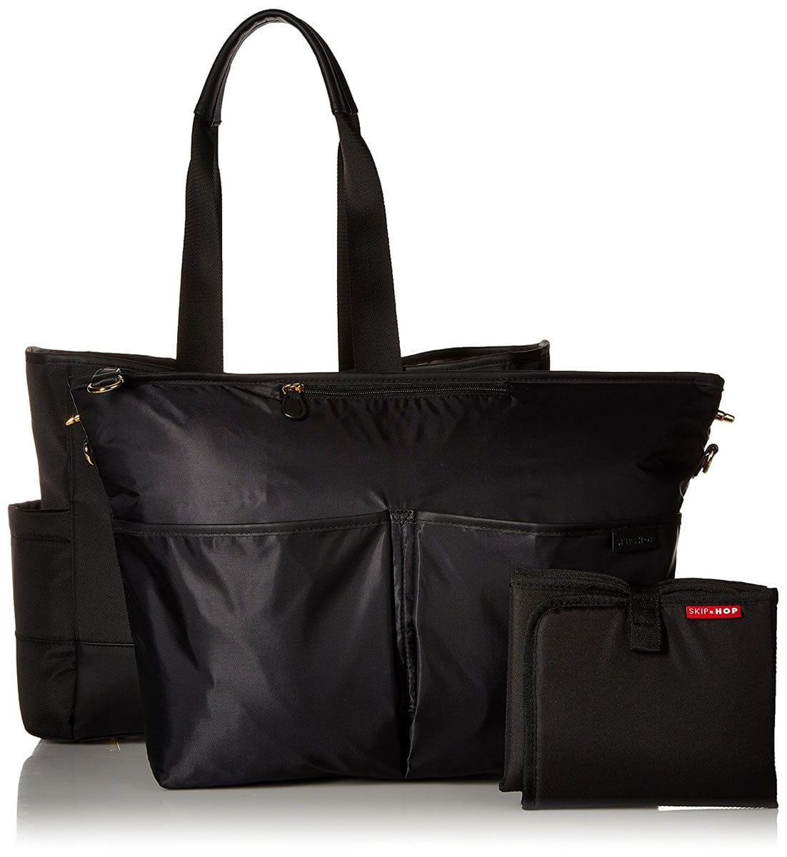 Skip Hop Chelsea 2in1 Downtown Chic Tote Diaper Bag - Black - 200456
