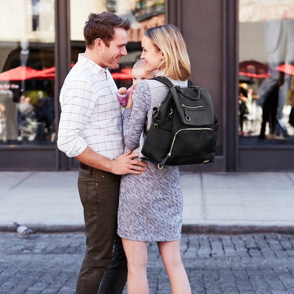 Skip Hop Chelsea Backpack Diaper Bag  - Black - 200400