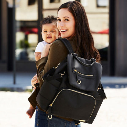 Skip Hop Chelsea Backpack Diaper Bag  - Black - 200400