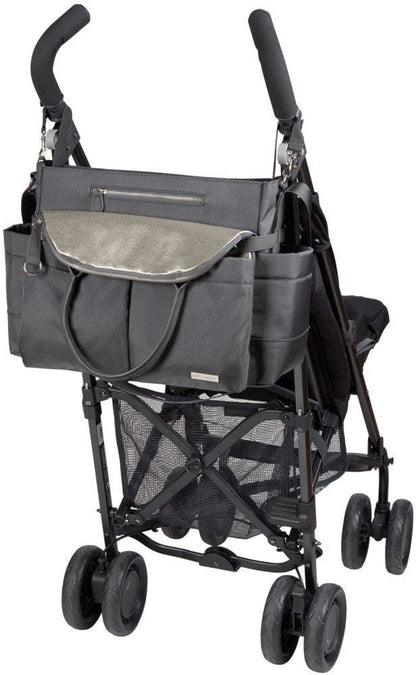 Skip Hop Chelsea Downtown Chic Diaper Bag - Charcoal Shimmer - 200452
