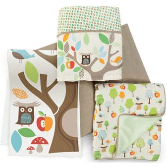 Skip Hop Complete Sheet 4 Piece Crib Set - Treetop Friends - 276528
