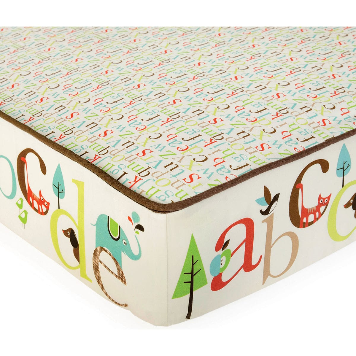 Skip Hop Complete Sheet 4 Piece Crib Set - Alphabet Zoo