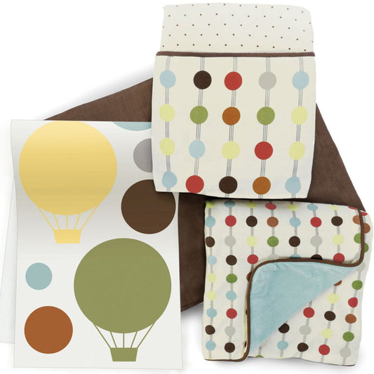 Skip Hop Complete Sheet 4-Piece Set - Mod Dot - 276520