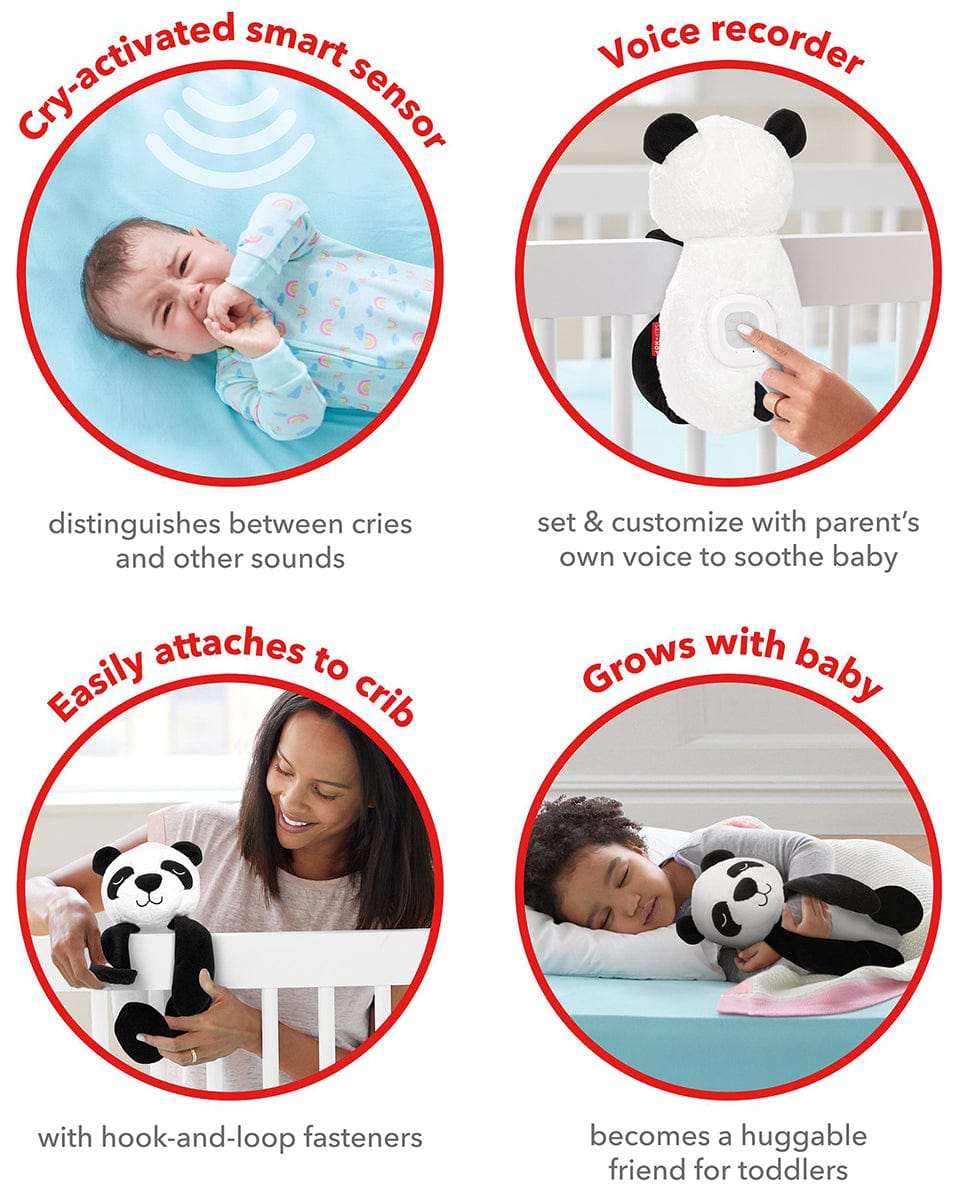Skip Hop Cry-Activated Soother - Panda - 9K260610
