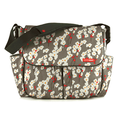 Skip Hop Dash Deluxe Edition Diaper Bag - Cherry Blossom