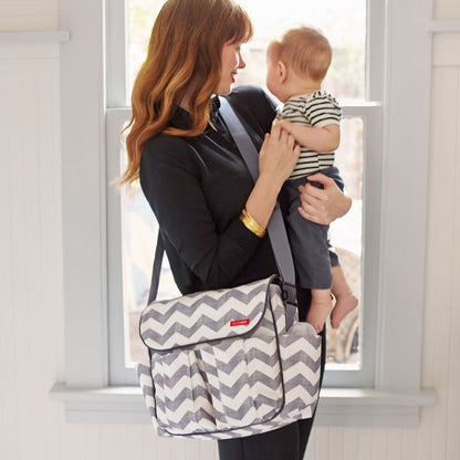 Skip Hop Dash Diaper Bag - Chevron