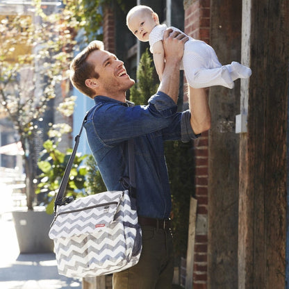Skip Hop Dash Signature Diaper Bag - Chevron