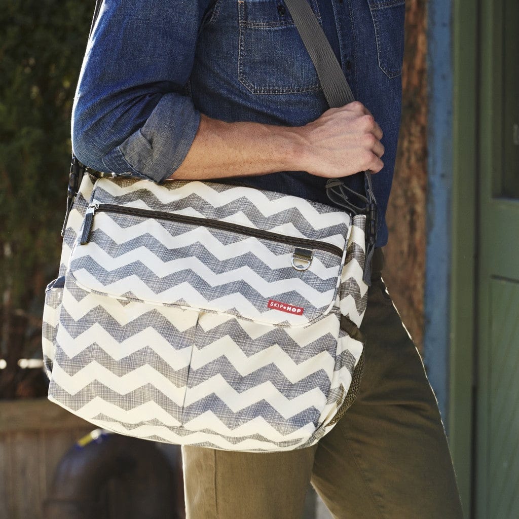 Skip Hop Dash Signature Diaper Bag - Chevron