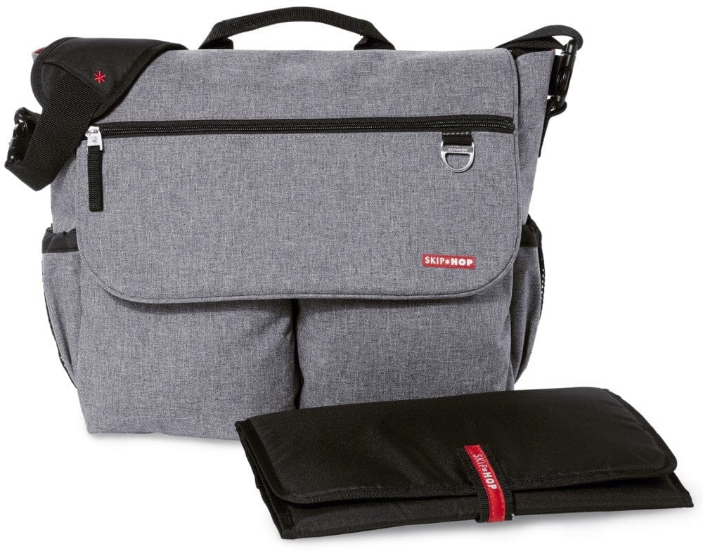 Skip Hop Dash Signature Diaper Bag - Heather Grey - 220301