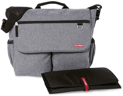 Skip Hop Dash Signature Diaper Bag - Heather Grey - 220301