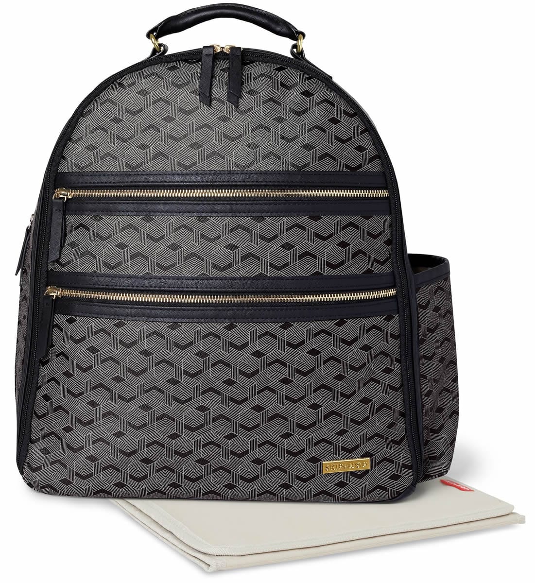 Skip Hop DECO Saffiano Backpack Diaper Bag - 200907
