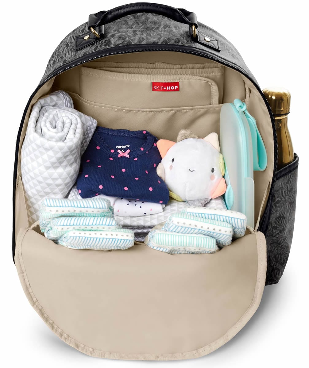 Skip Hop DECO Saffiano Backpack Diaper Bag - 200907