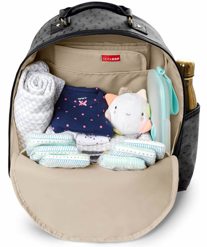 Skip Hop DECO Saffiano Backpack Diaper Bag - 200907