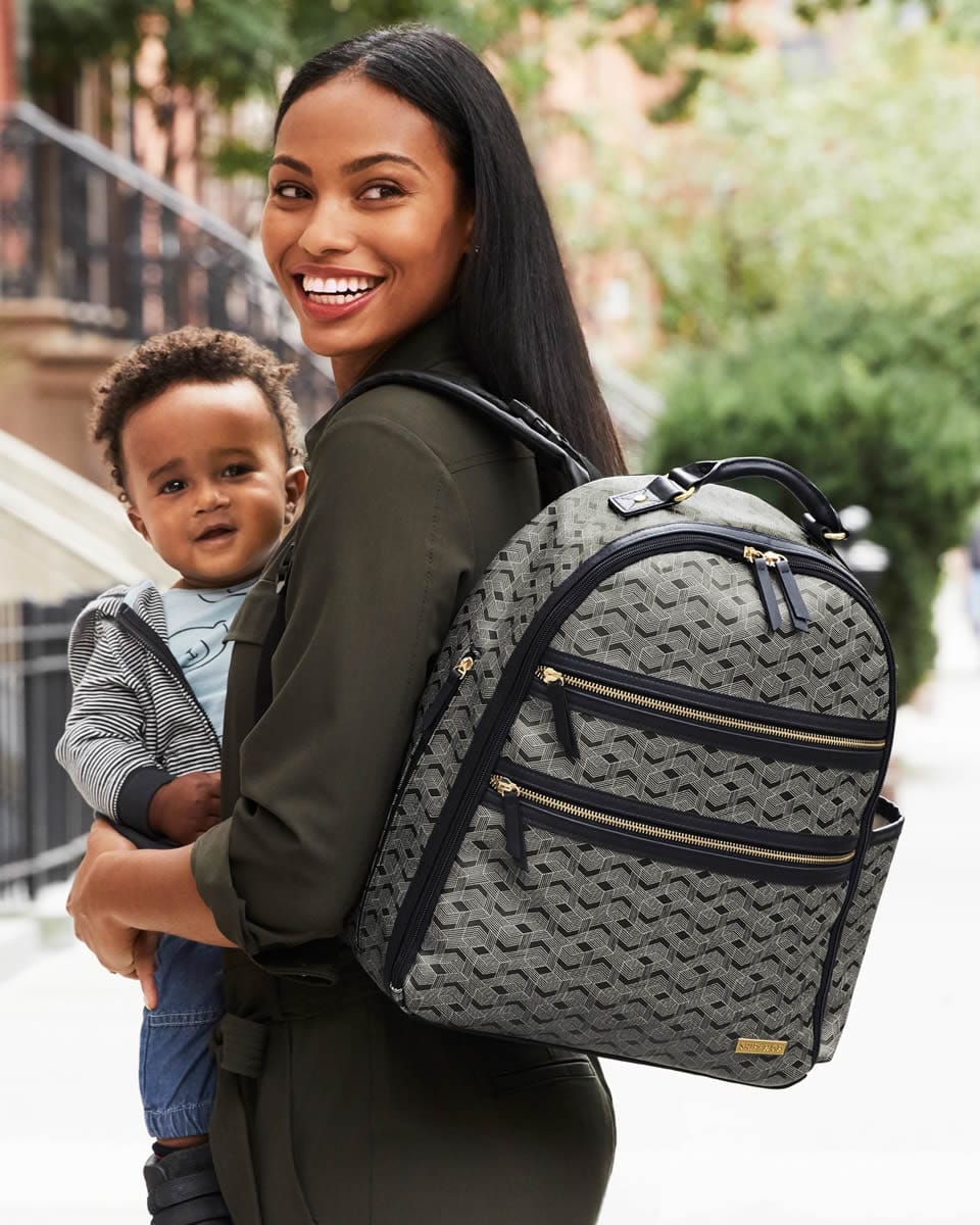 Skip Hop DECO Saffiano Backpack Diaper Bag - 200907