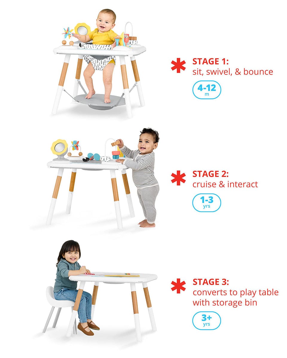 Skip Hop Discoverosity Montessori-Inspired 3-Stage Activity Center & Play Table - 9O297010