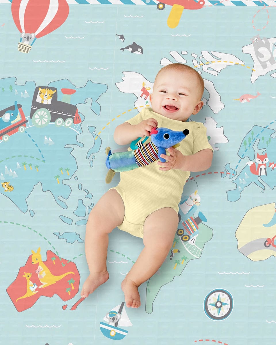Skip Hop Doubleplay Reversible Playmat - Little Travelers - 243103