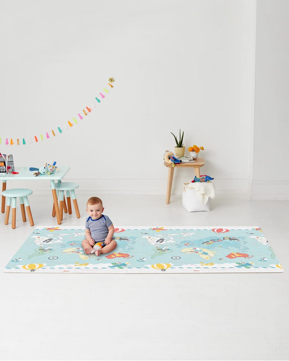 Skip Hop Doubleplay Reversible Playmat - Little Travelers - 243103