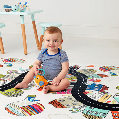 Skip Hop Doubleplay Reversible Playmat - Vibrant Village - 243102