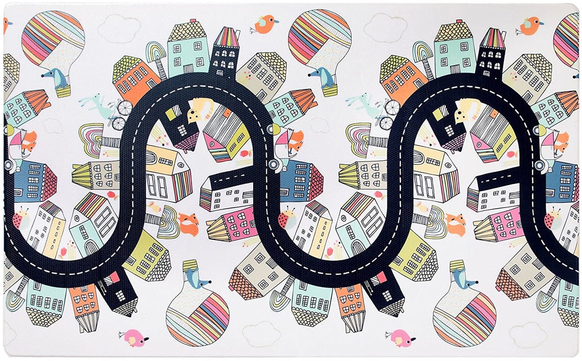 Skip Hop Doubleplay Reversible Playmat - Vibrant Village - 243102