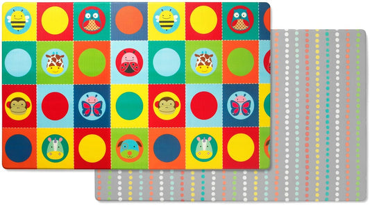 Skip Hop Doubleplay Reversible Playmat - Zoo - 243101