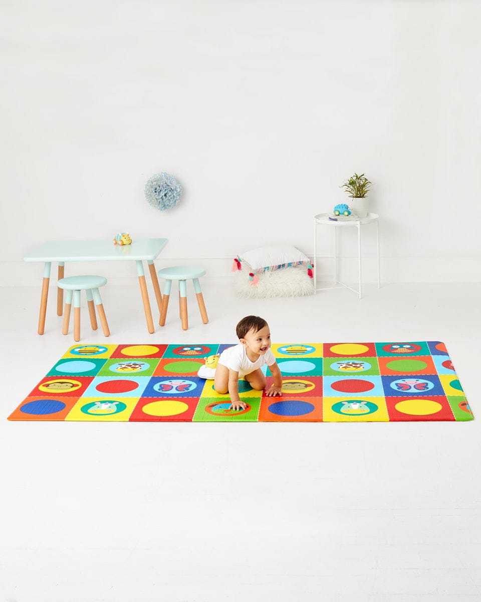 Skip Hop Doubleplay Reversible Playmat - Zoo