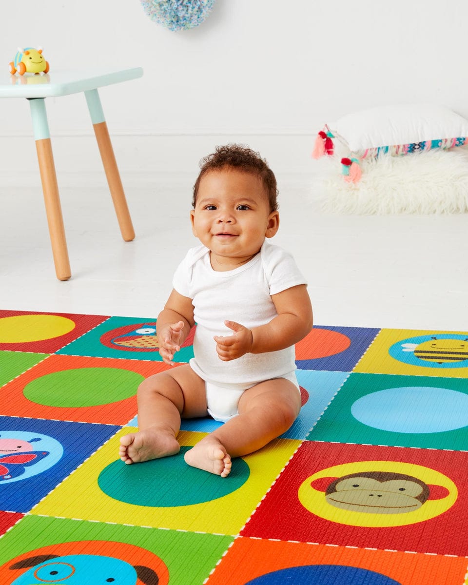 Skip Hop Doubleplay Reversible Playmat - Zoo
