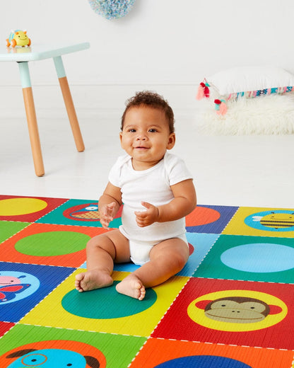 Skip Hop Doubleplay Reversible Playmat - Zoo