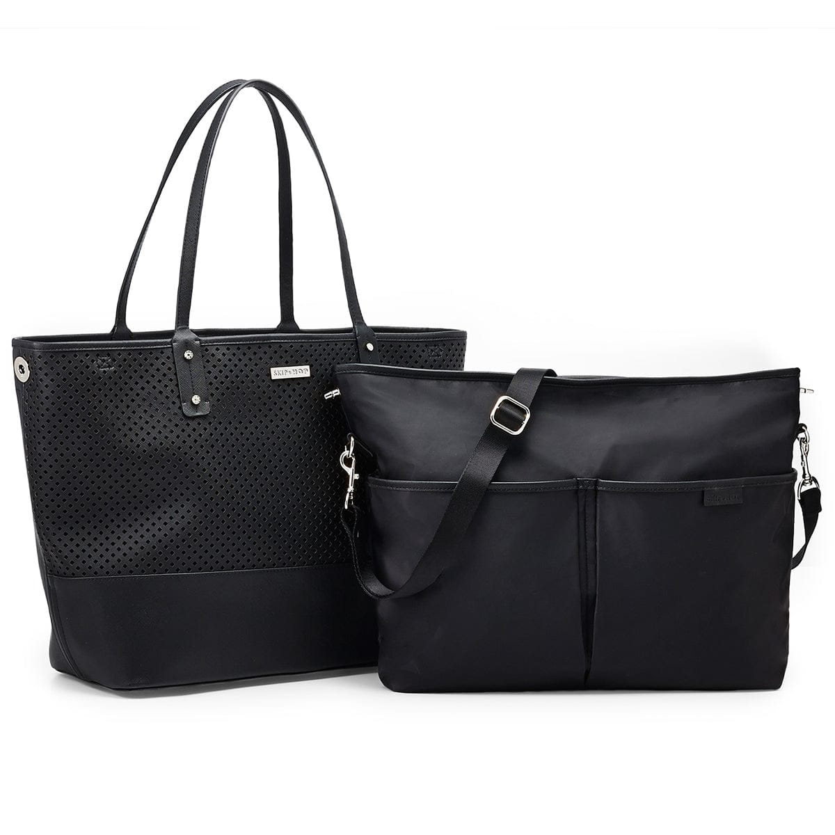 Skip Hop Duet 2-in-1 Tote Diaper Bag - Black