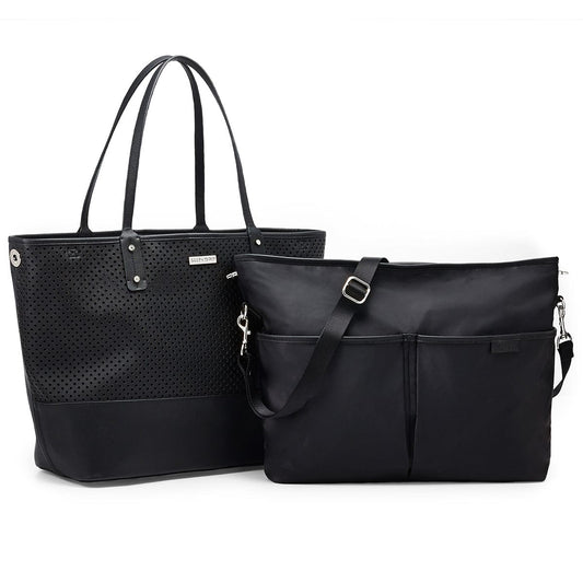 Skip Hop Duet 2-in-1 Tote Diaper Bag - Black - 204500