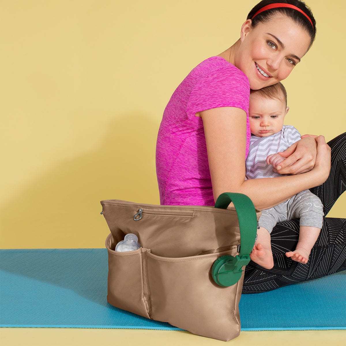 Skip Hop Duet 2-in-1 Tote Diaper Bag - Taupe - 204501