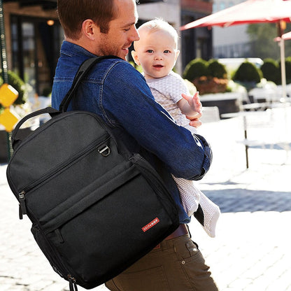 Skip Hop Duo Backpack Diaper Bag  - Black - 201303